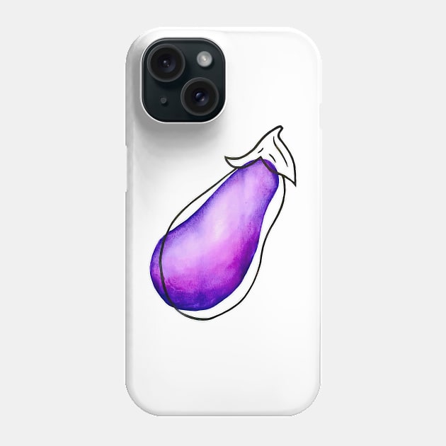 Aubergine Phone Case by chloeklbennett