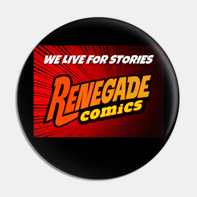 RENEGADE comic style Pin by RENEGADE REPUBLIC