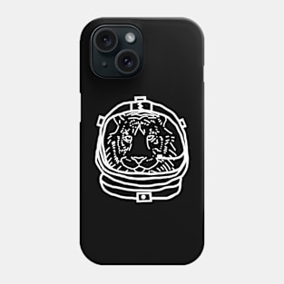 Sci Fi Funny Tiger Space Astronaut Phone Case