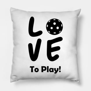 Love to play with a pickleball Pillow