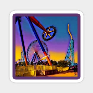 Radical Rides (Cedar Point) Magnet