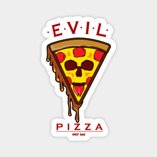 Evil Pizza Magnet