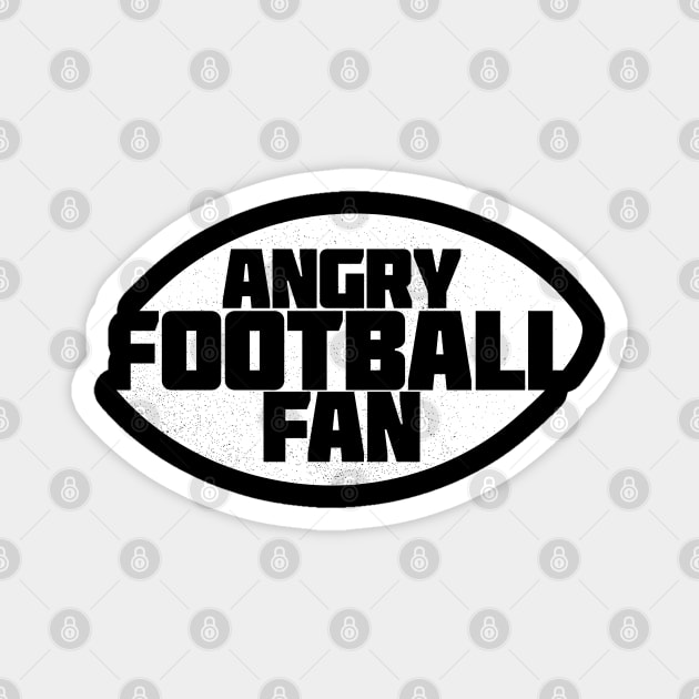 Angry Football Fan Magnet by Commykaze