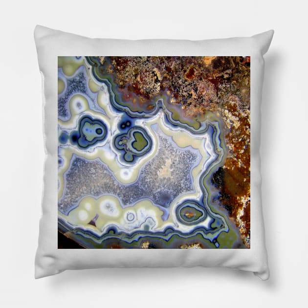 Agate Slab Pillow by DANAROPER