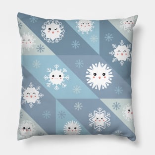 Cute Snowflake Christmas Patterns, Christmas 2022 new ideas Pillow