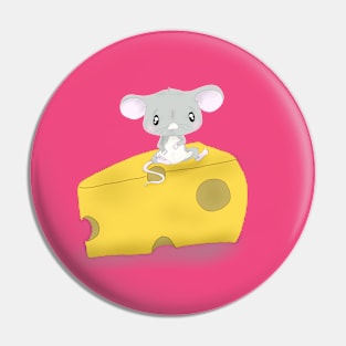 Cheesy Mouse Pin