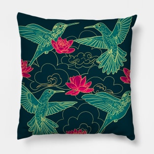 Hummingbirds Pillow