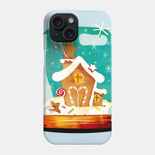 Xmas wonderland Phone Case by masslos