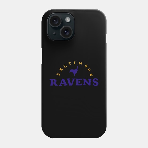 Baltimore Raveeeens Phone Case by Very Simple Graph