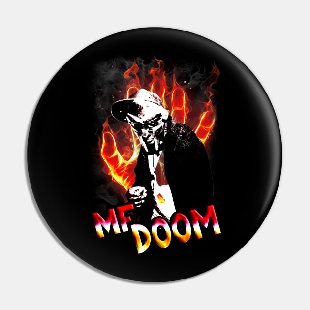 Mf Doom Forever Pin by RBGPEN