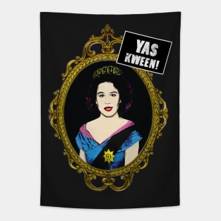 yass kween - broad city shirt Tapestry