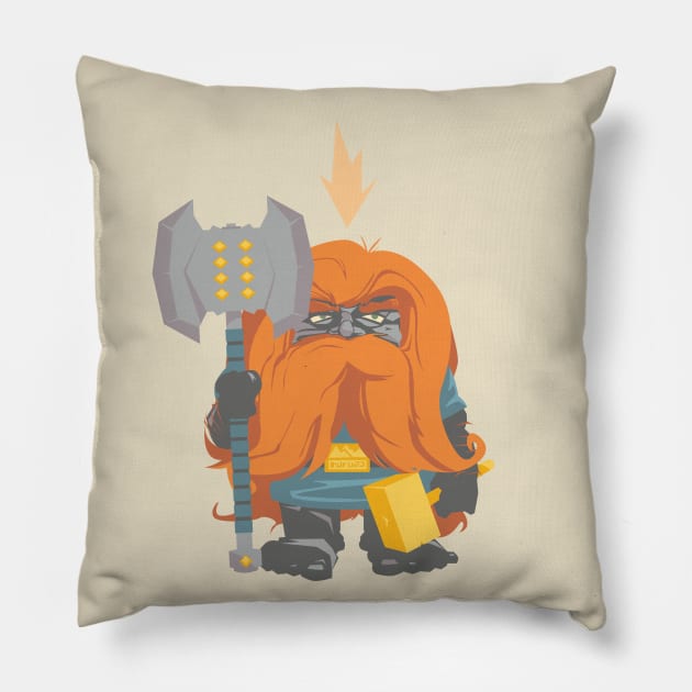 Zworg Pillow by KarlderTolle