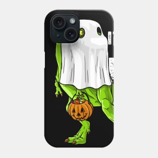 Halloween T Rex Dinosaur Ghost Costume Boo Phone Case