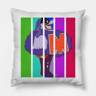 Max the Blue Meanie Pillow