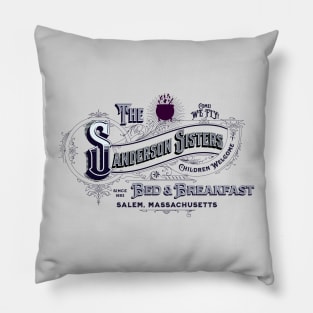 The Sanderson Sisters Bed and Breakfast Pillow