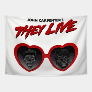 Love They Live Tapestry