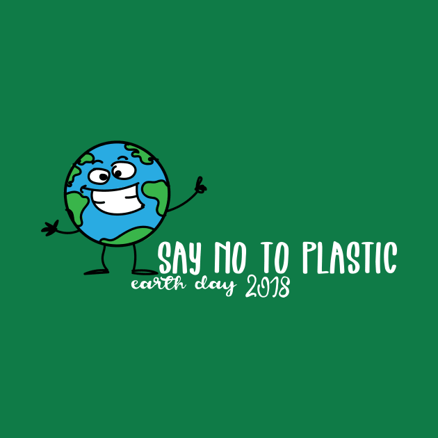Earth Day Say No To Plastic by Mandz11