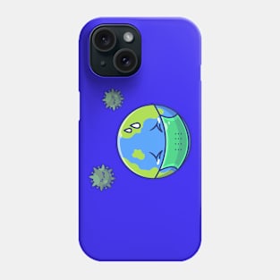 World Scare Corona Virus Cartoon (5) Phone Case