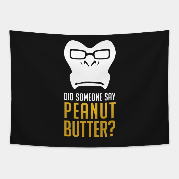 Winston - Peanut Butter? Tapestry by colorbox