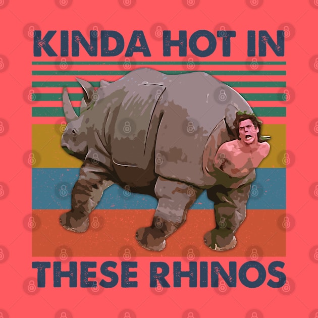 Retro Kinda Hot In These Rhinos by JorgeHigginsDesigns