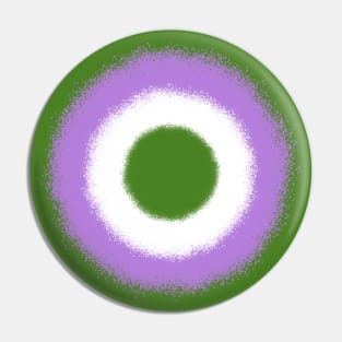 Hoop Dynamics Icon - Genderqueer Pride Pin