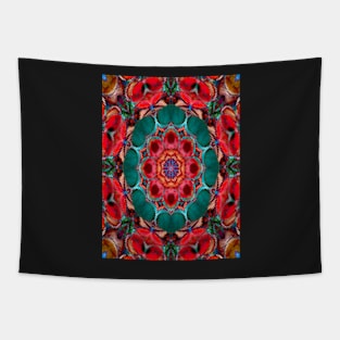 Kaleidoscope, mesmerizing geometric shapes Tapestry