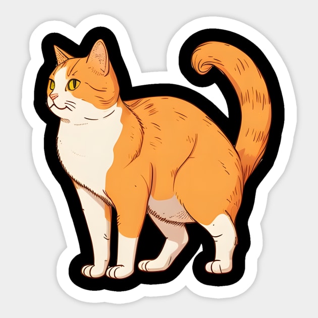 Funny Cat Stickers, Cute Cat Stickers For Adults Kids Teens