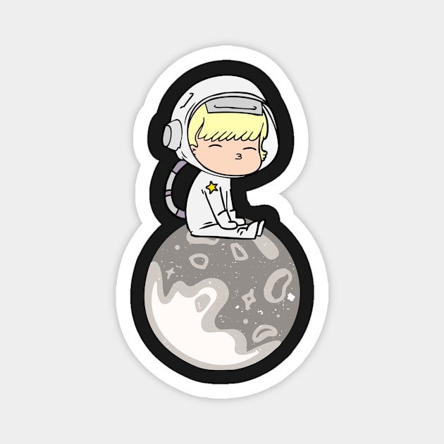 Cute Astronaut Magnet by Graphica01
