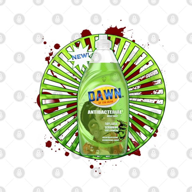 New & Improved- Dawn of the Dead Dish Soap by Sean Damien
