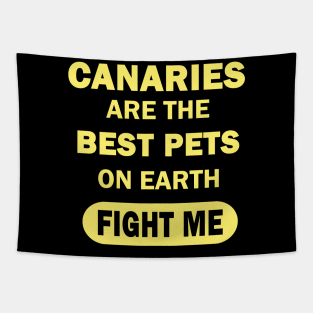 Canary bird pet men boys bird Tapestry