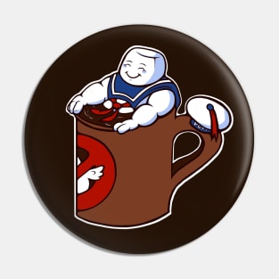 Cup of Stay Puft Pin