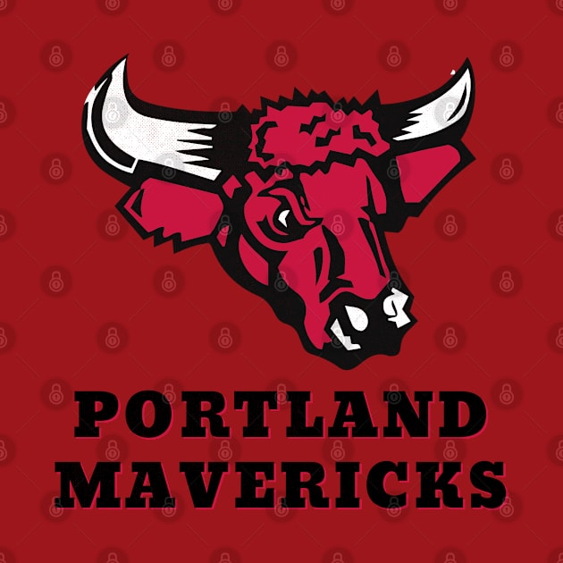 Defunct Portland Mavericks Baseball by LocalZonly