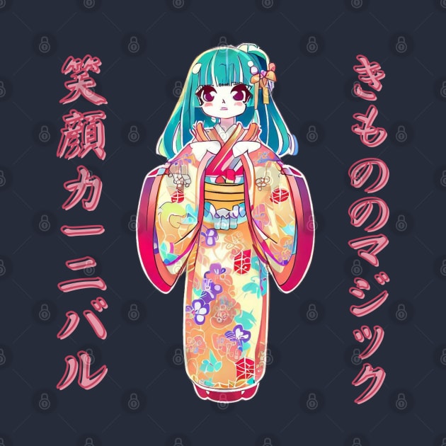 Kimono style girl by Japanese Fever