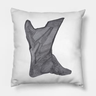 white beard Pillow