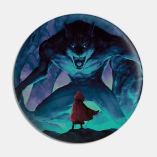 Big Bad Wolf and Little Red Riding Hood Pin