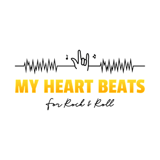 My Heart Beats For Rock & Roll T-Shirt