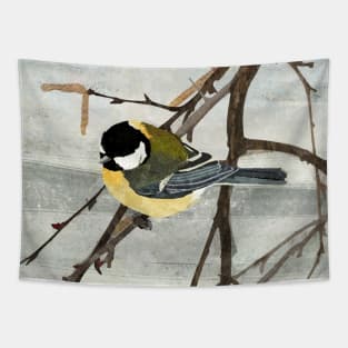 Great tit Tapestry