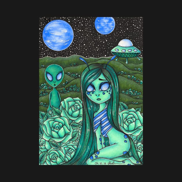 Green World by DrawingsInBloom