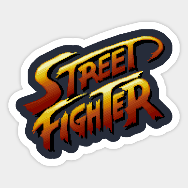 Street Fighter 16 Bit Street Fighter Sticker Teepublic Rgba half is an hdr format with 16bit for future views: street fighter 16 bit