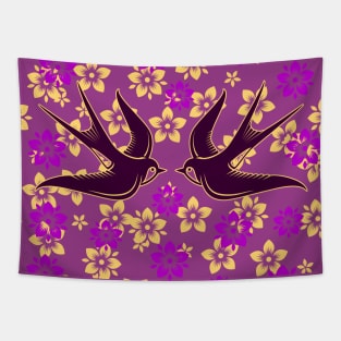 Love Birds Tapestry