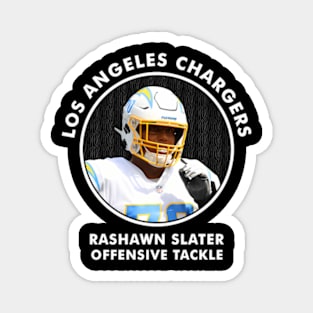 Rashawn Slater - Ot - Los Angeles Chargers Magnet