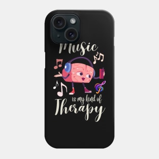 Global Aphasia Day Awareness Music Keeps My Brain Active Elderly Music Retirement Phone Case