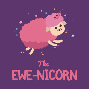 Funny Unicorn Ewe Pun | Weird Animals T-Shirt