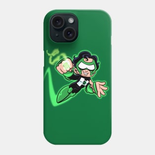 emerald hero Phone Case