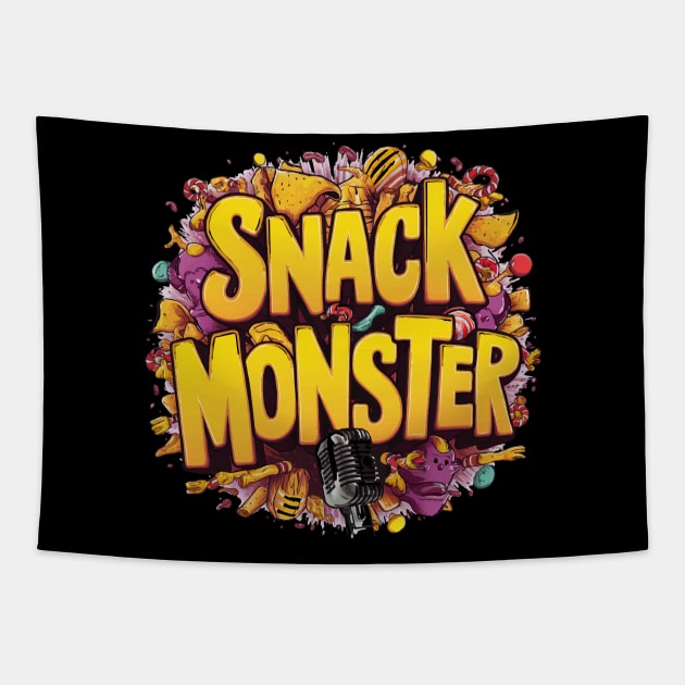 SNACK MONSTER Tapestry by DXINERZ