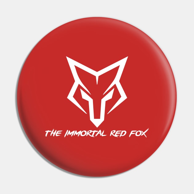 Immortal Red Fox Pin by TheImmortalRedFox