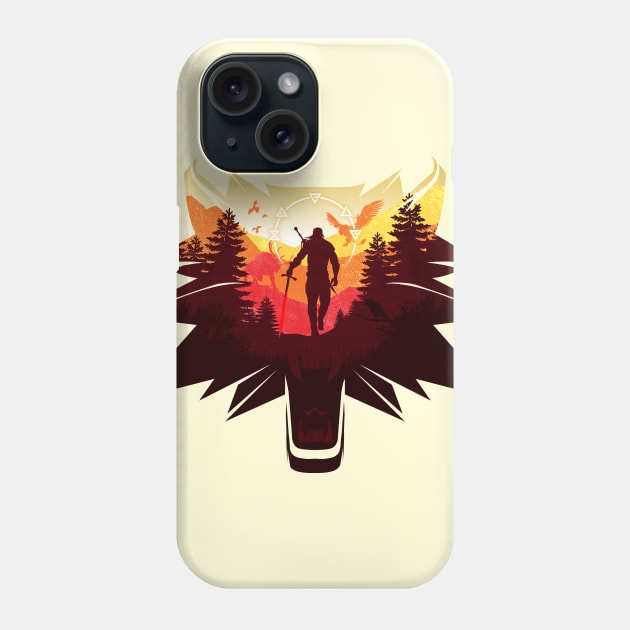 The Witcher - Let the Hunt Begin Phone Case by HyperTwenty