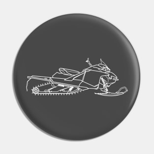 Snowmobile Lynx Pin