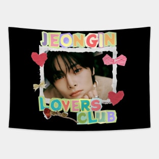 Jeongin Lovers Club SKZ Scrapbook Tapestry