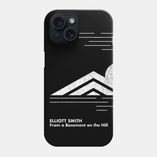 Elliott Smith / From A Basement / Minimalist Design Phone Case